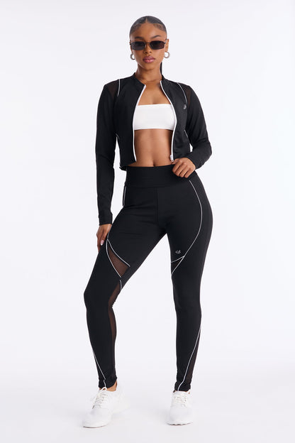 Unavailable Seamless Legging Set - Black