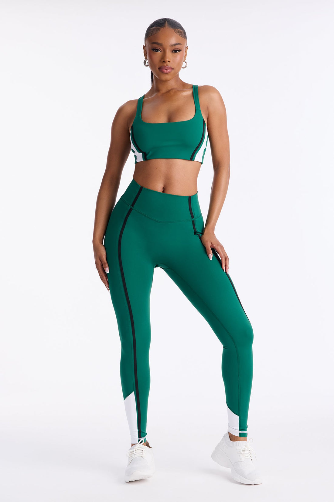 Power Pace Legging Set - Green/combo