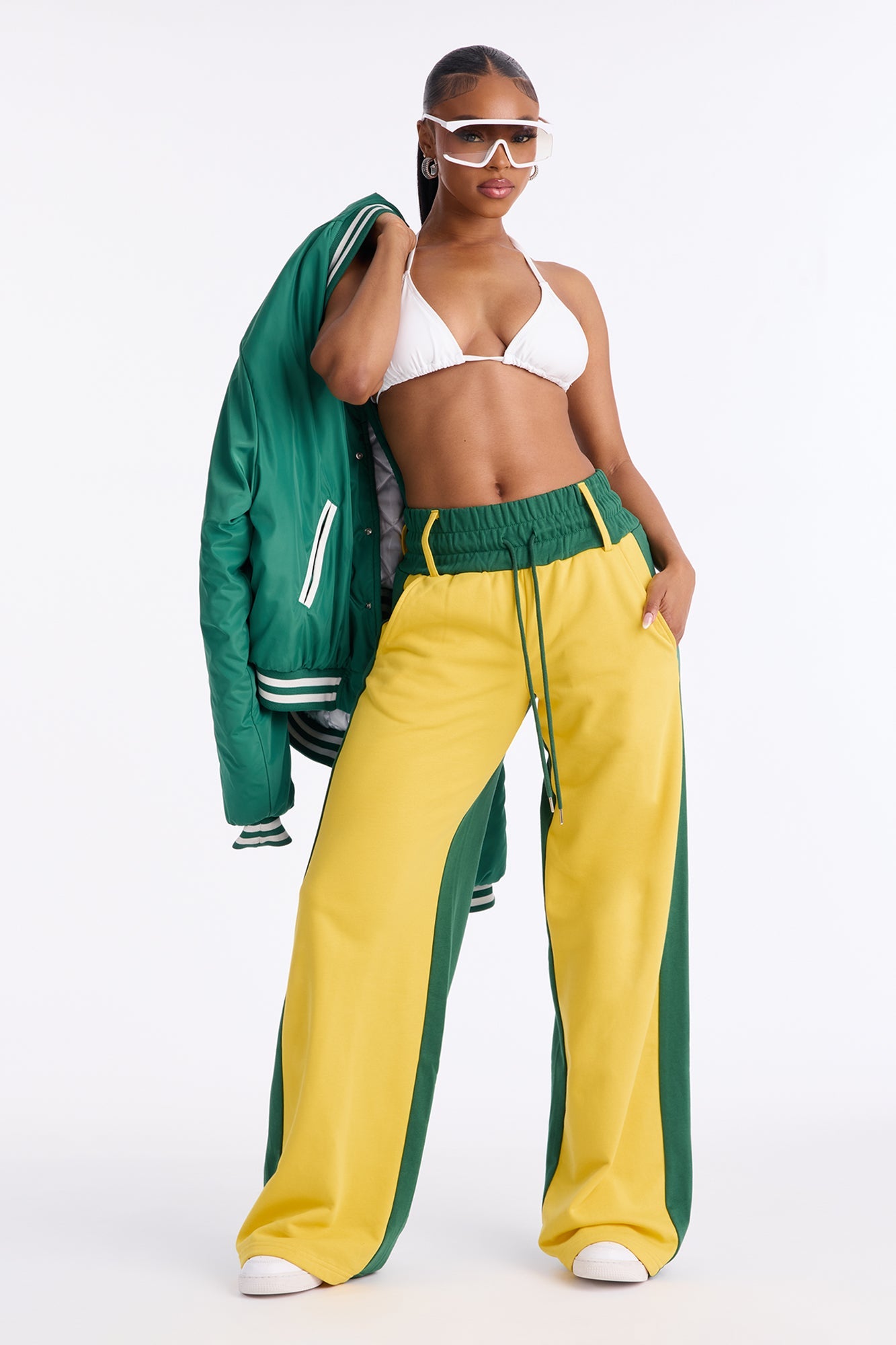 Never Basic Lounge Pant - Yellow/combo