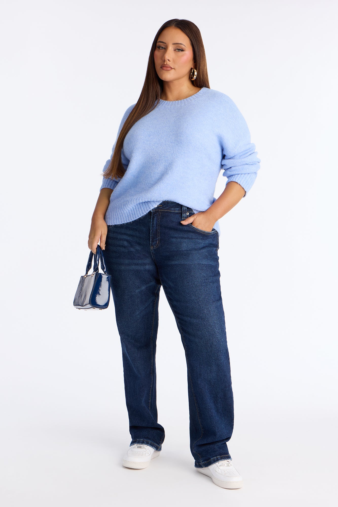 Laylin Sweater - Light Blue