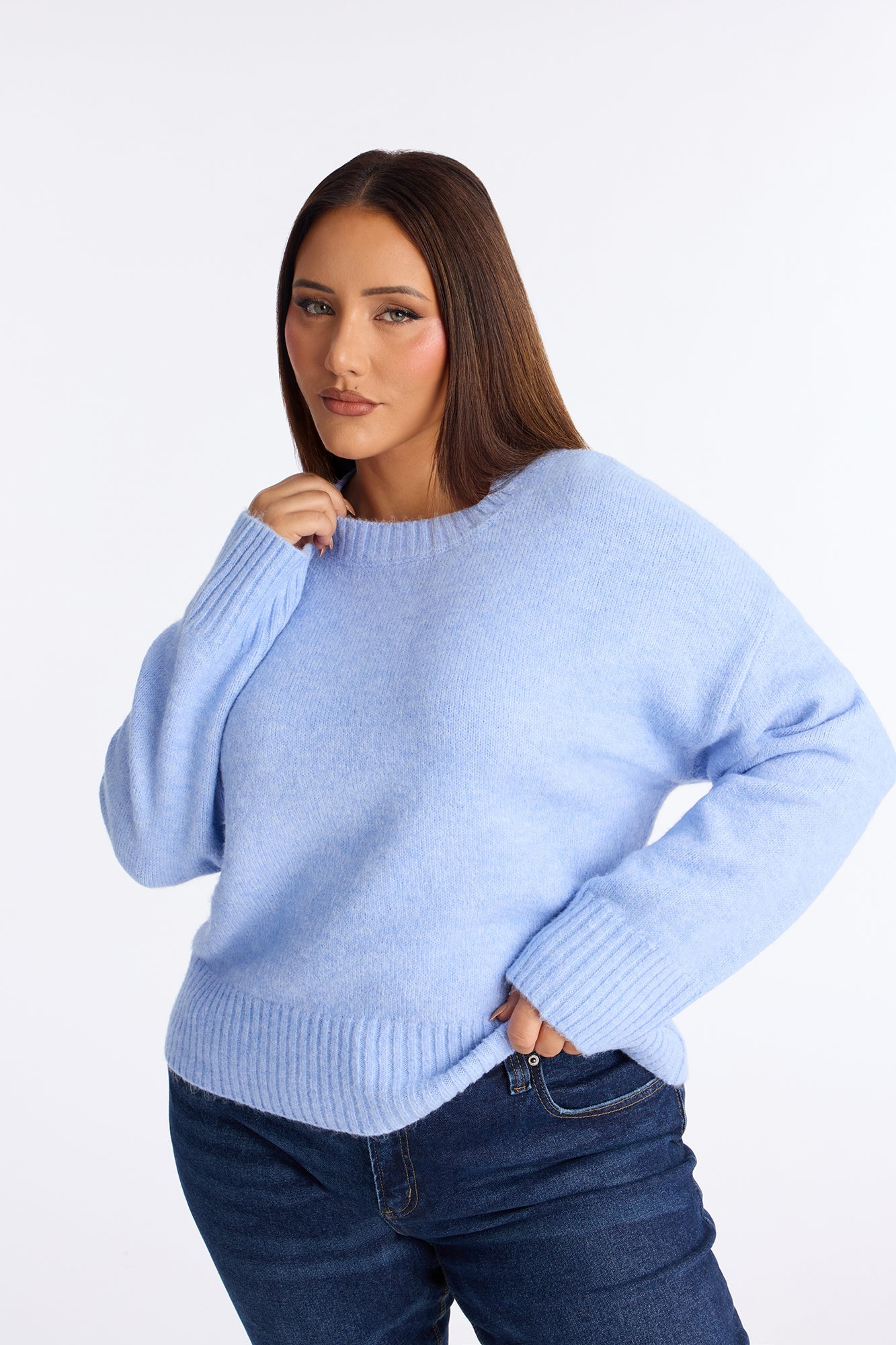 Laylin Sweater - Light Blue