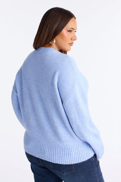 Laylin Sweater - Light Blue