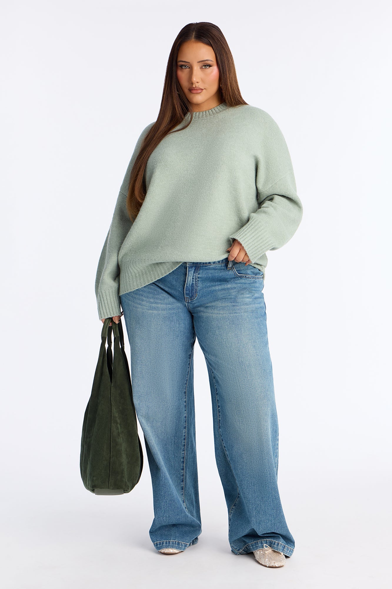 On Wednesdays Pullover Sweater - Sage