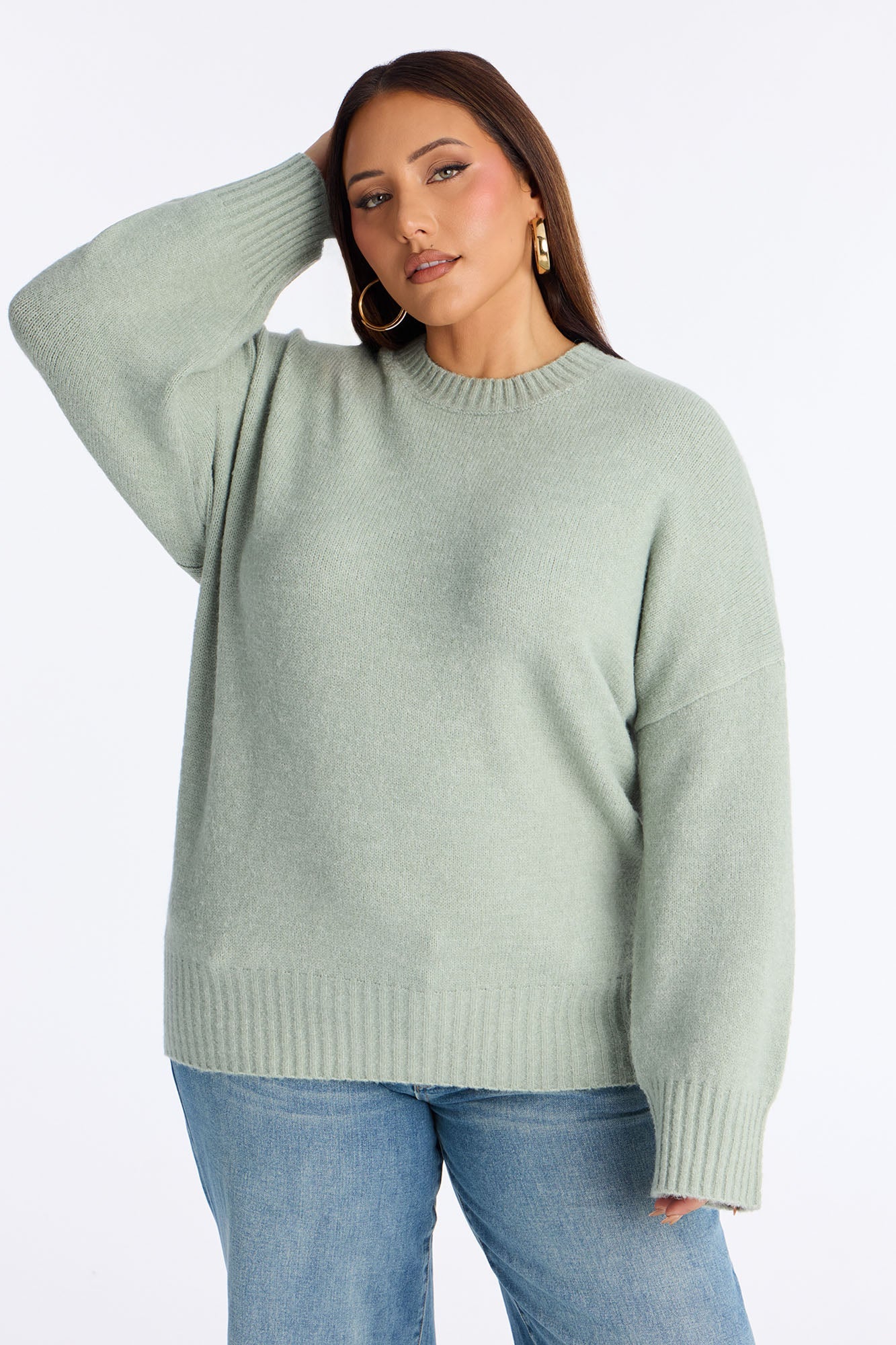On Wednesdays Pullover Sweater - Sage
