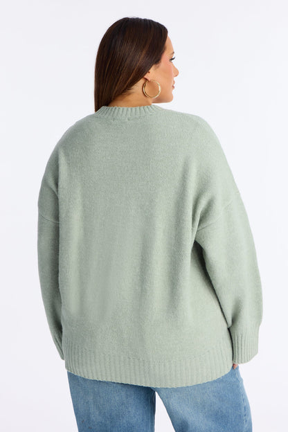 On Wednesdays Pullover Sweater - Sage