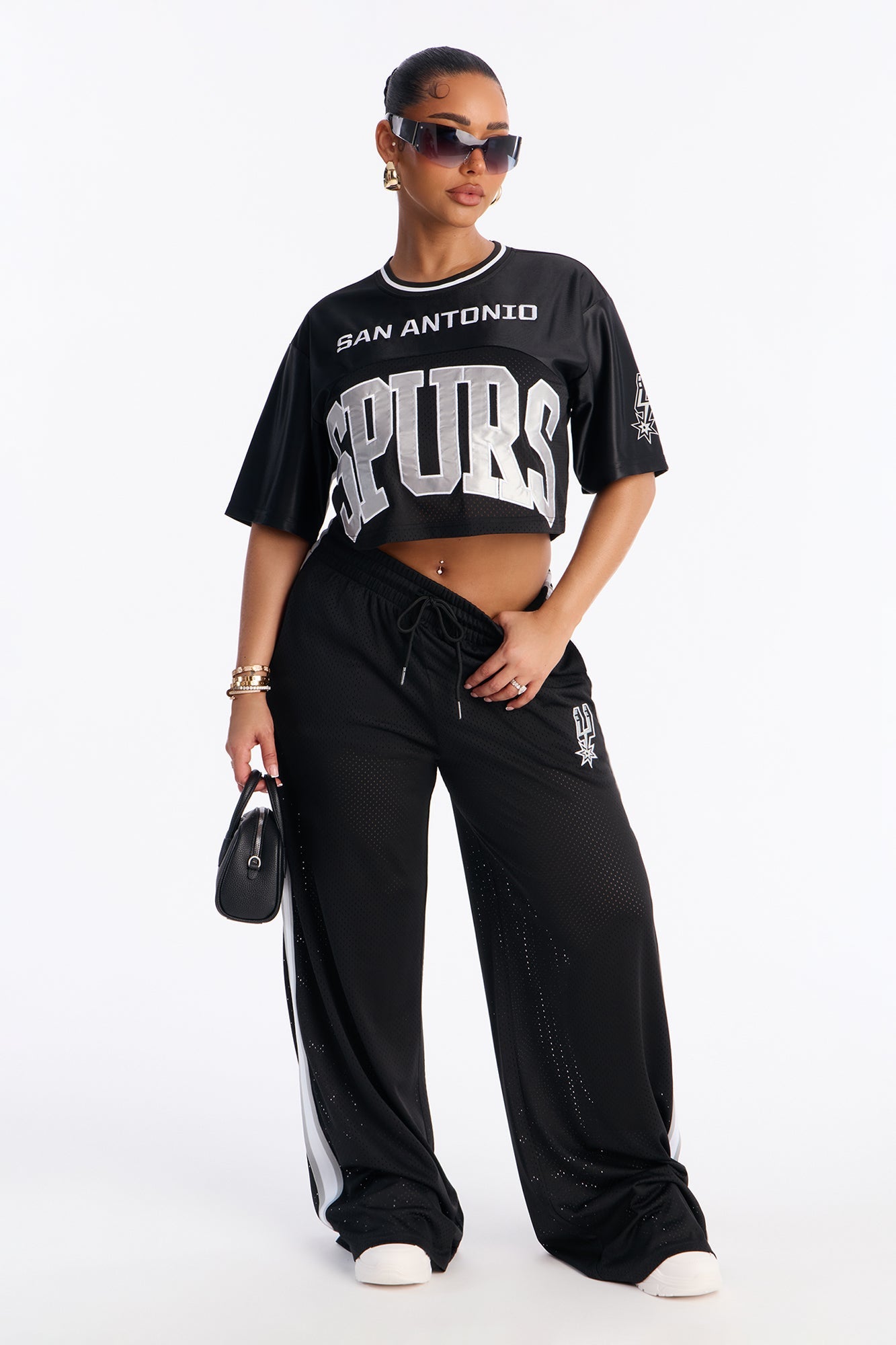 NBA San Antonio Spurs Pants - Black