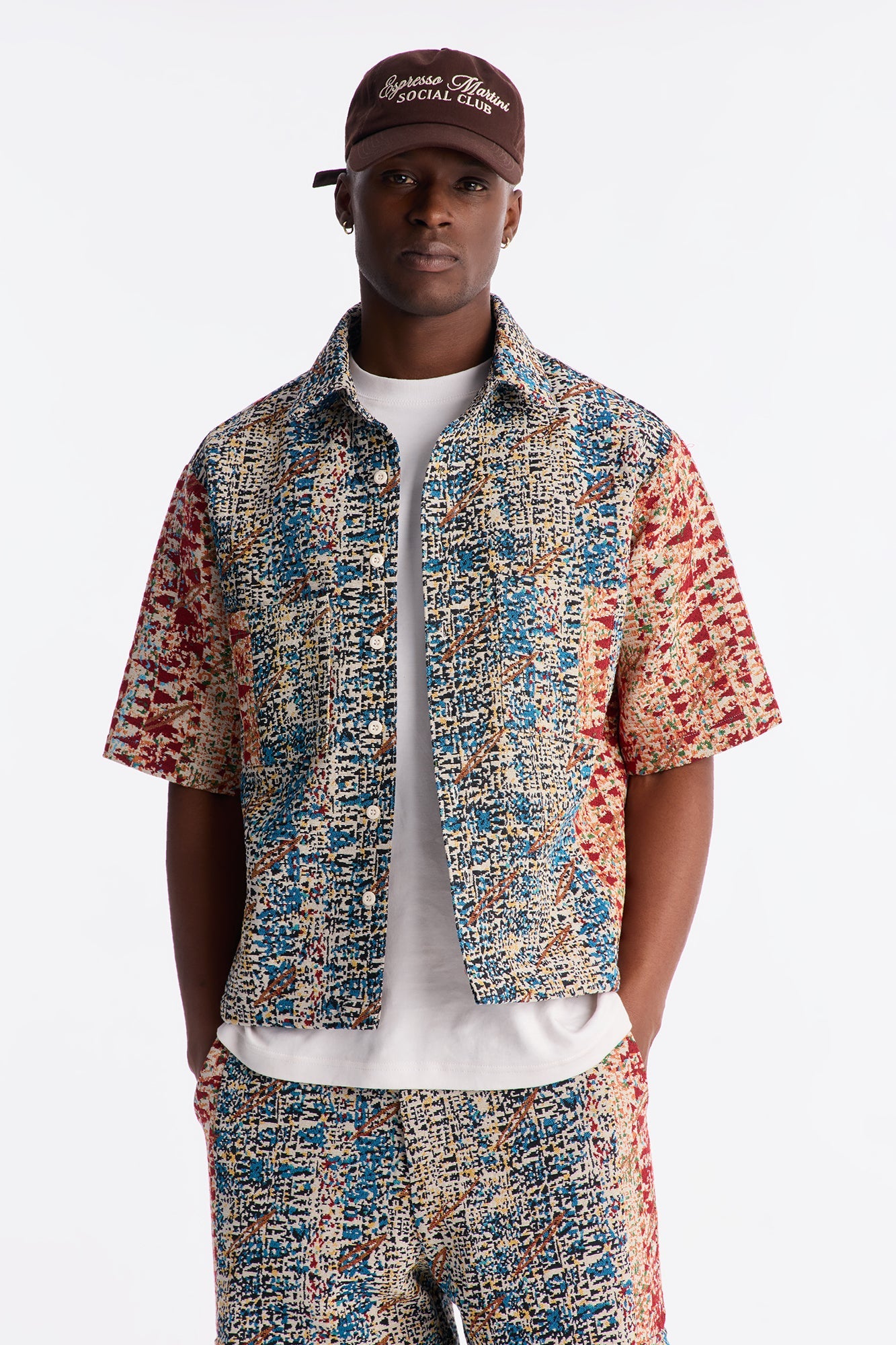 Nomadic Tapestry Button Up Shirt - Multi Color