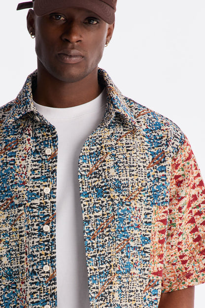 Nomadic Tapestry Button Up Shirt - Multi Color