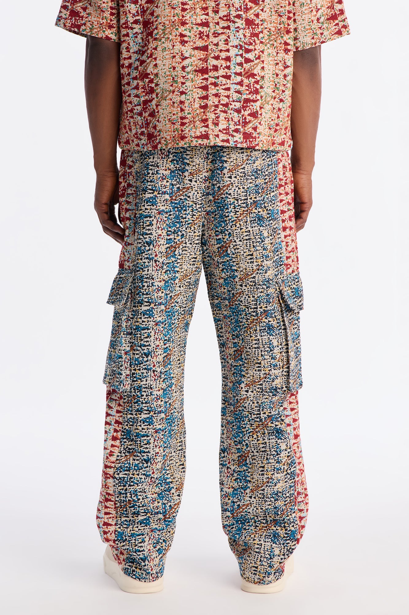 Baggy Nomadic Tapestry Cargo Pant - Multi Color