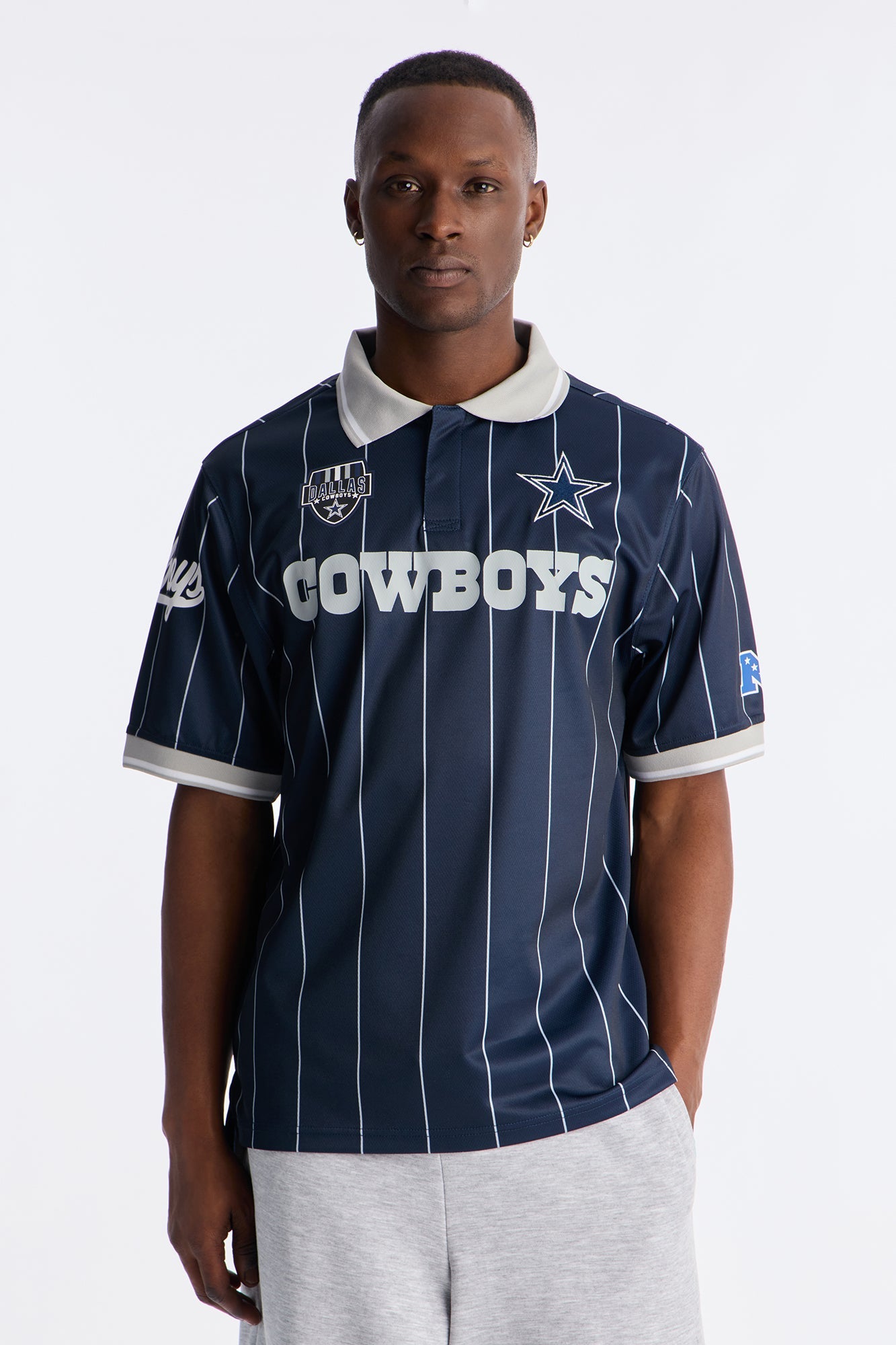 Cowboys Soccer Polo - Navy
