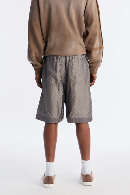 Baggy Arts District Ombre Short - Grey