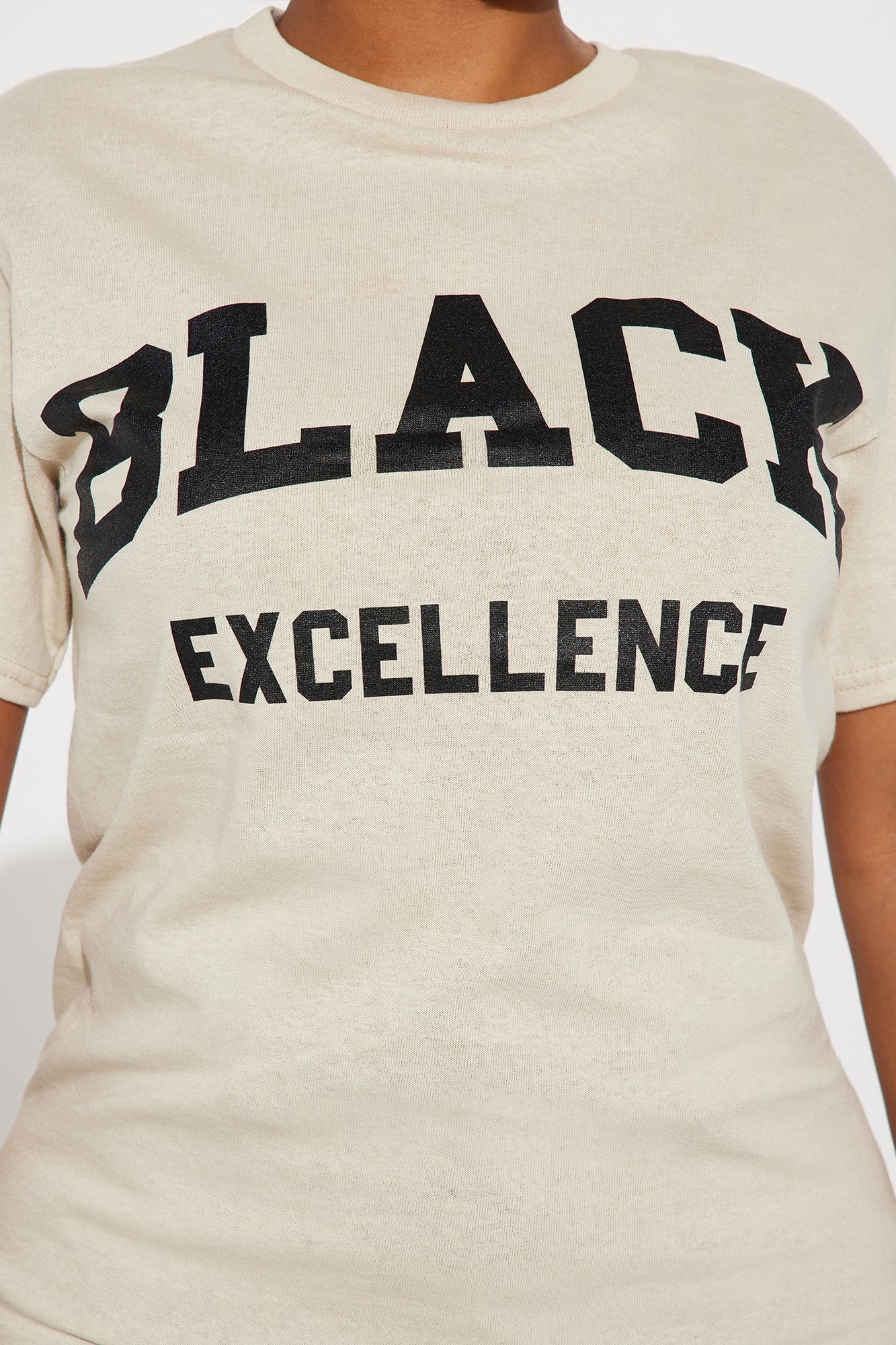 Black Excellence Tshirt - Khaki
