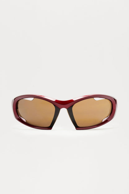 Snap These On Sunglasses - Red/combo