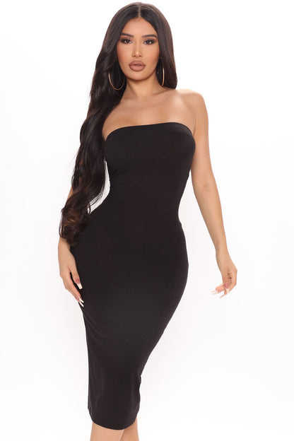 Rhianna Tube Dress - Black