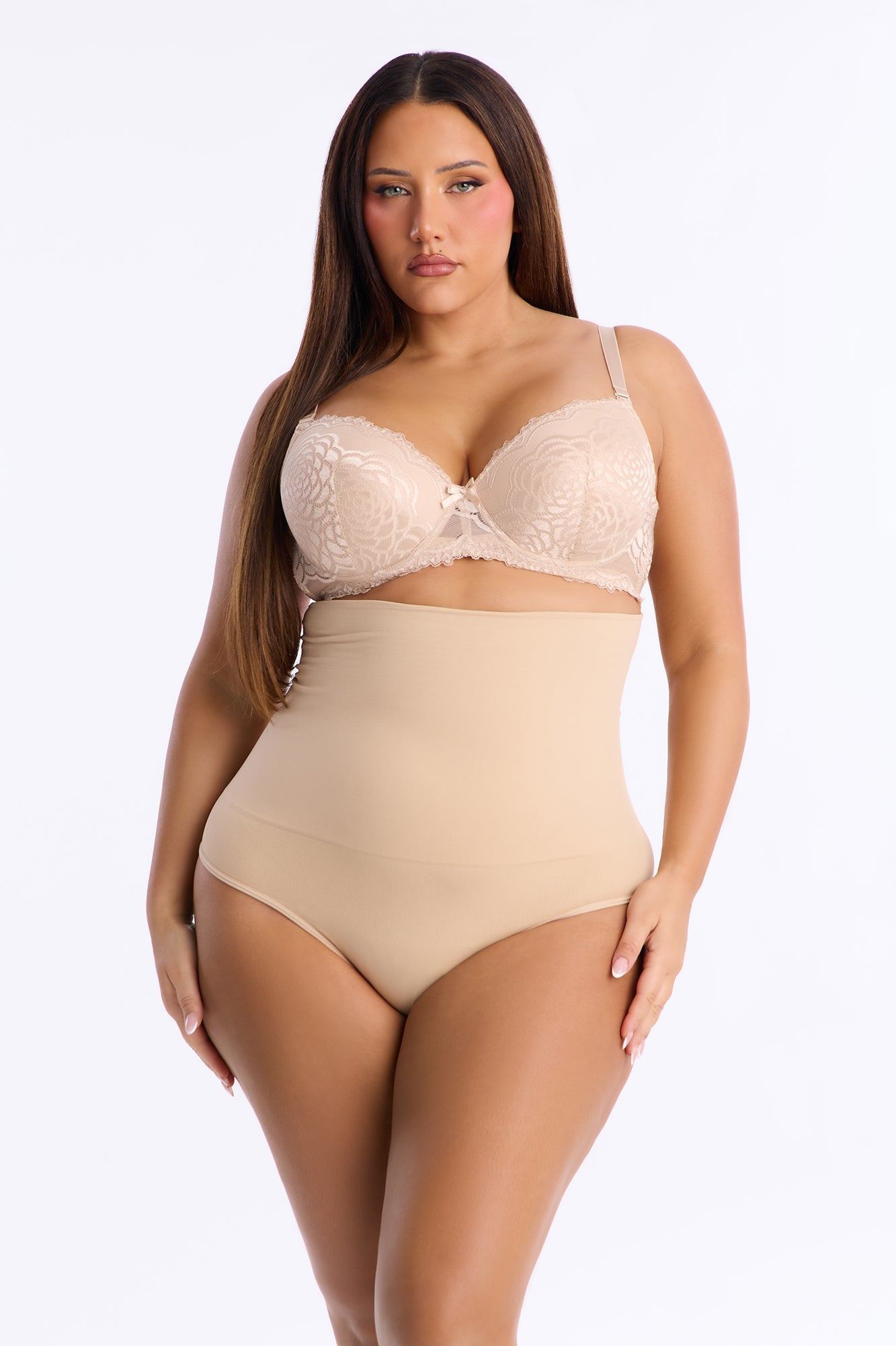 What A Waist Shapewear Thong - Nude