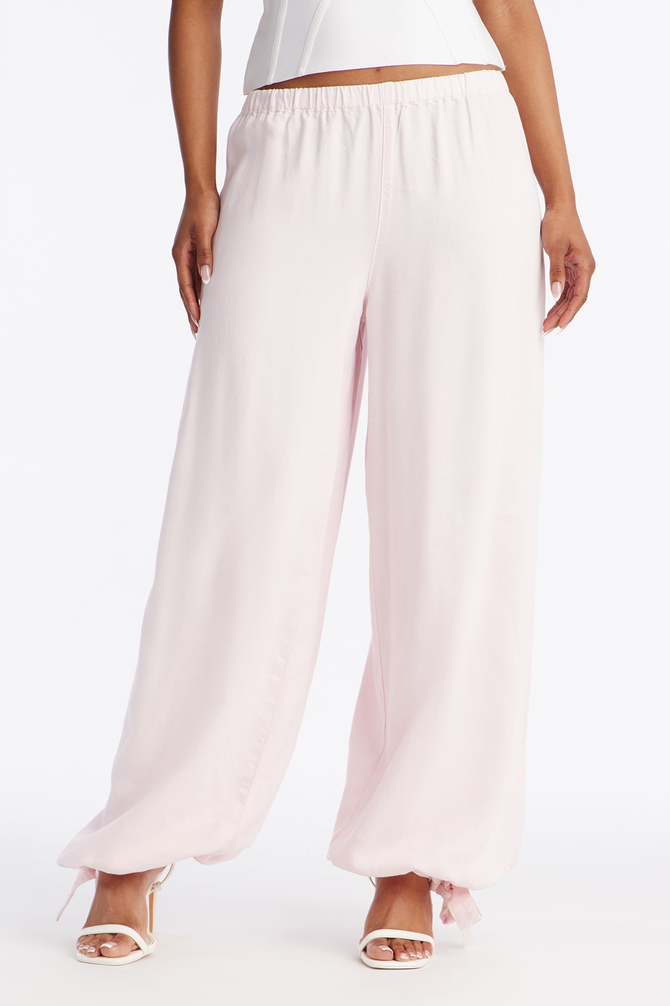 Trixie Washed Lyocell Balloon Jogger Pant 31″ - Pink