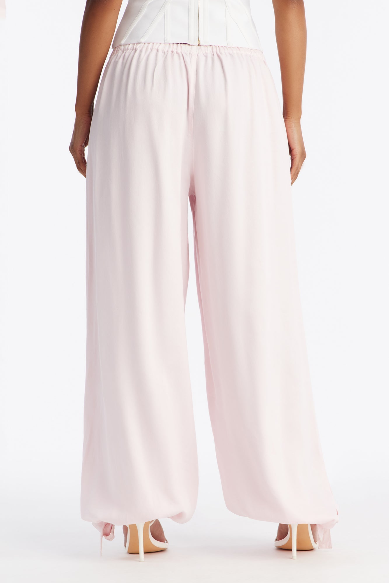 Trixie Washed Lyocell Balloon Jogger Pant 31″ - Pink