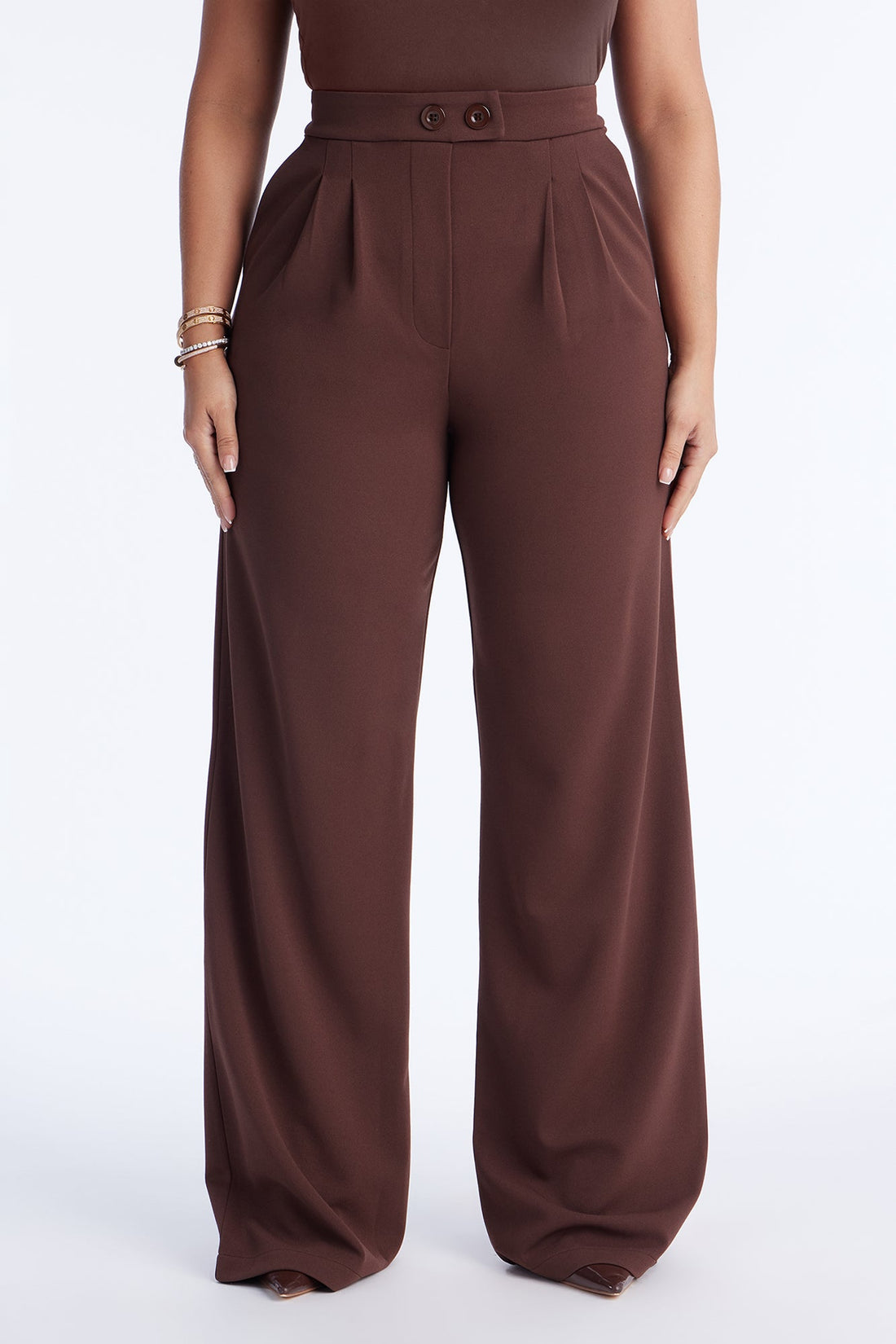 Feeling Focused Trouser - Chocolate