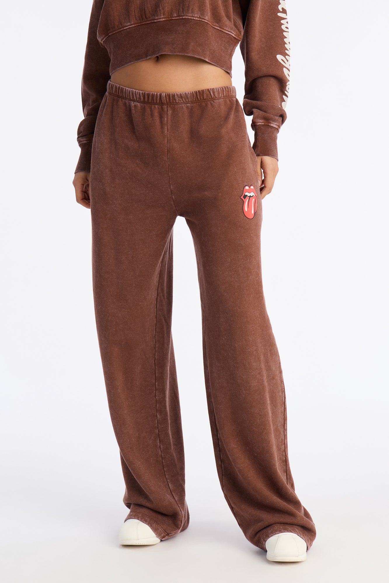 The Rolling Stones Washed Pant - Brown