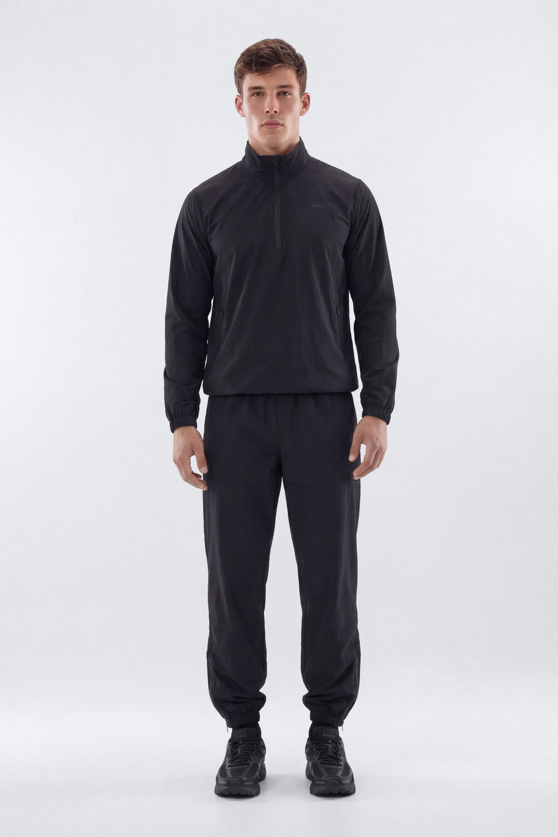 CoreNylon 32″ Track Pant - Black