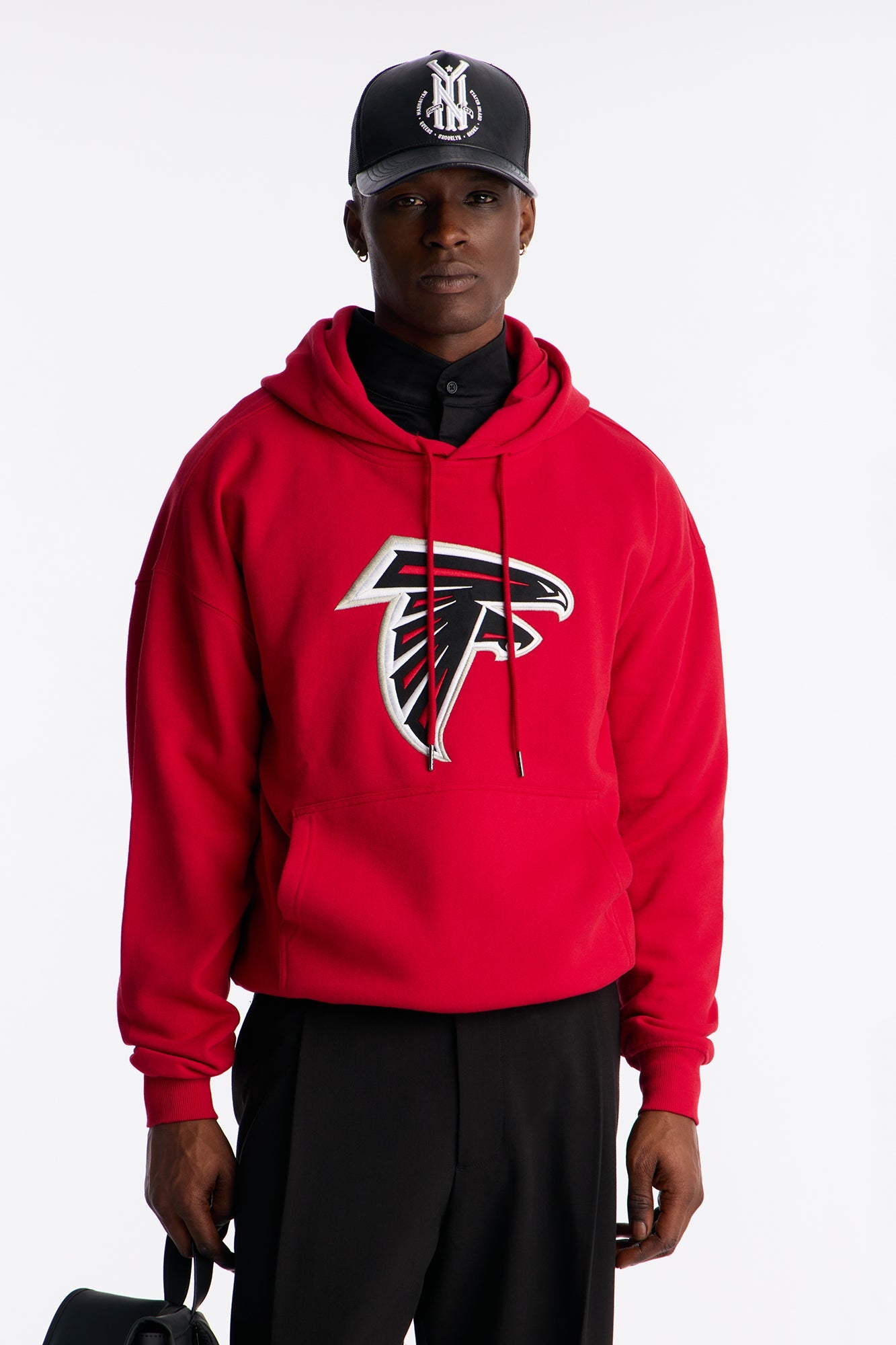 Falcons Original English Hoodie - Red