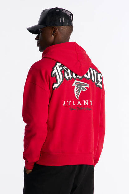 Falcons Original English Hoodie - Red