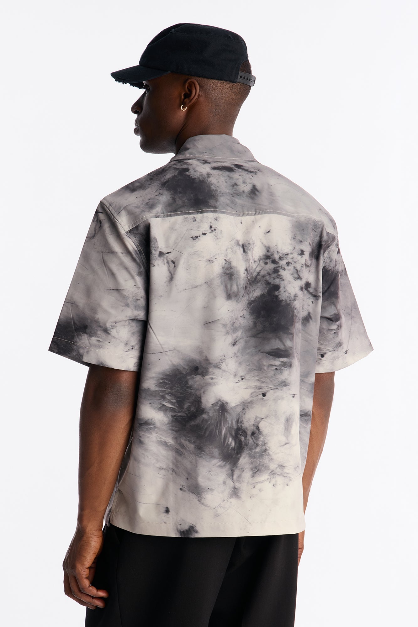 Smokey Zip Polo - Grey
