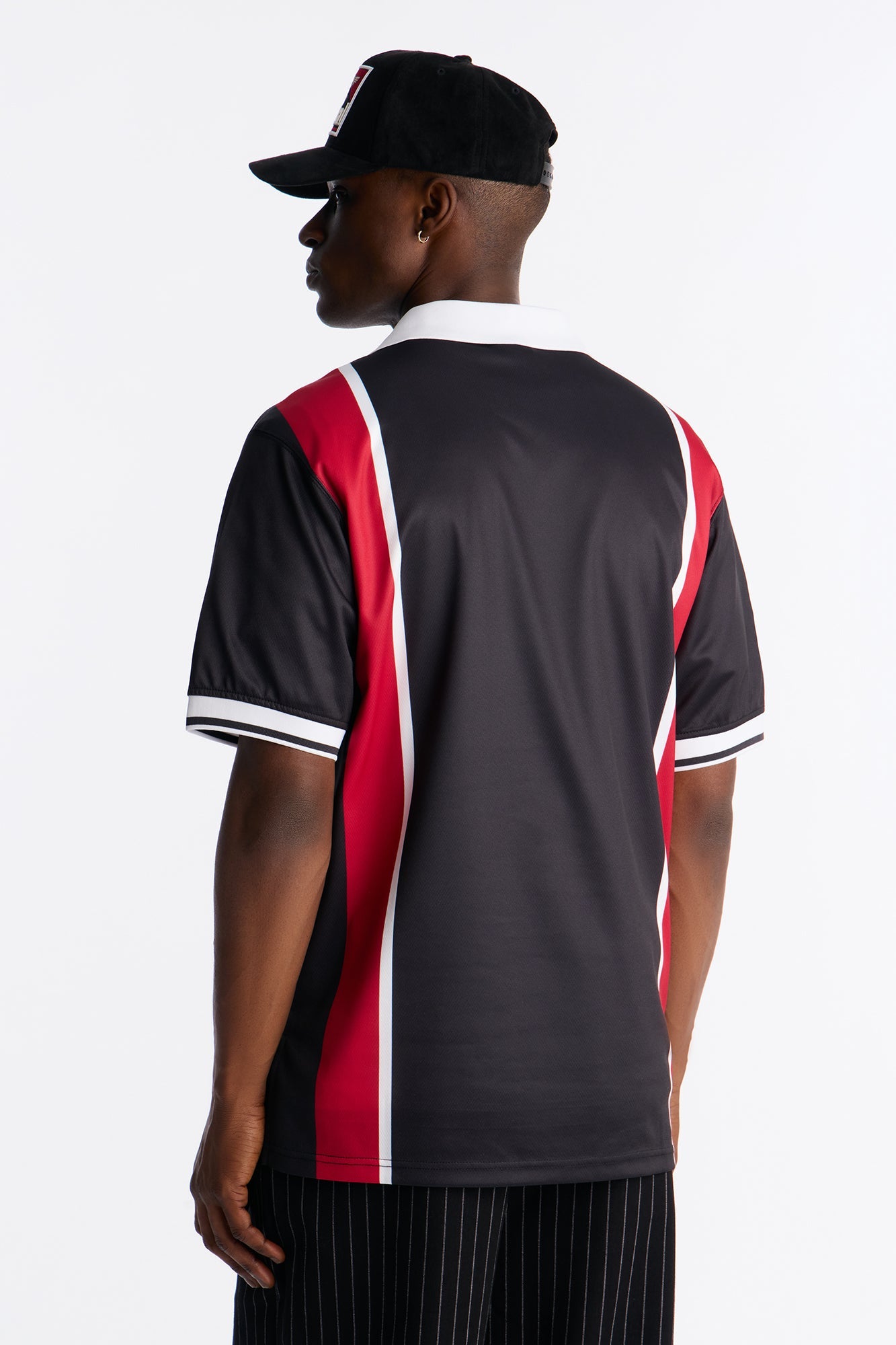 Falcons Soccer Polo - Black