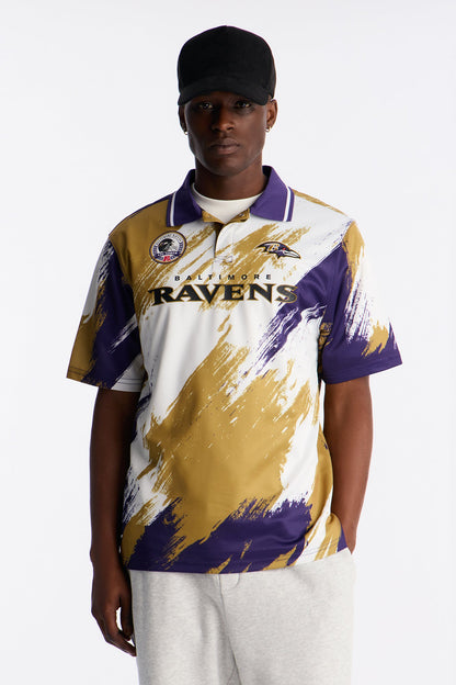 Ravens Soccer Polo - White