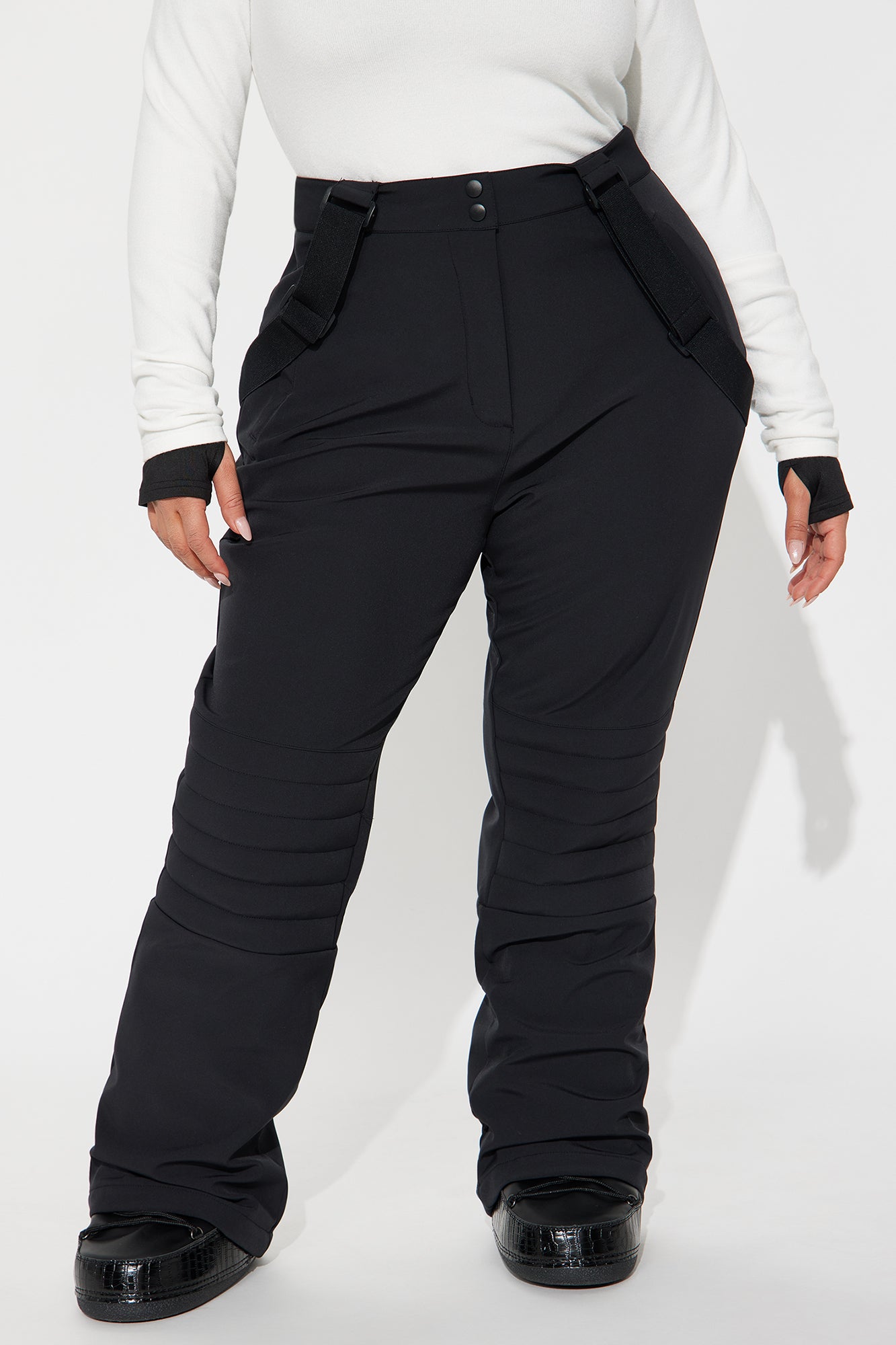 Hit The Summit Ski Overall Pants - Black