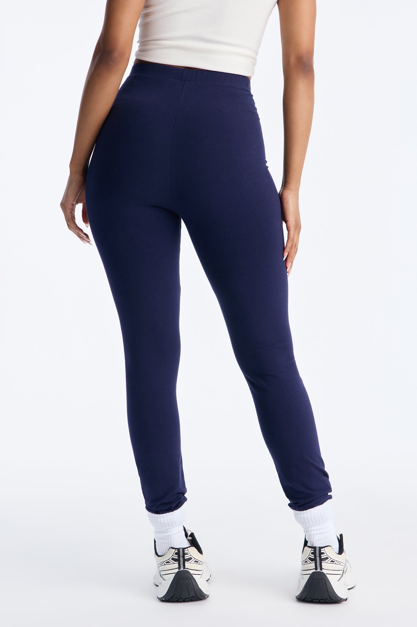 Quinn High Rise Everyday Cotton Legging 29″ - Navy