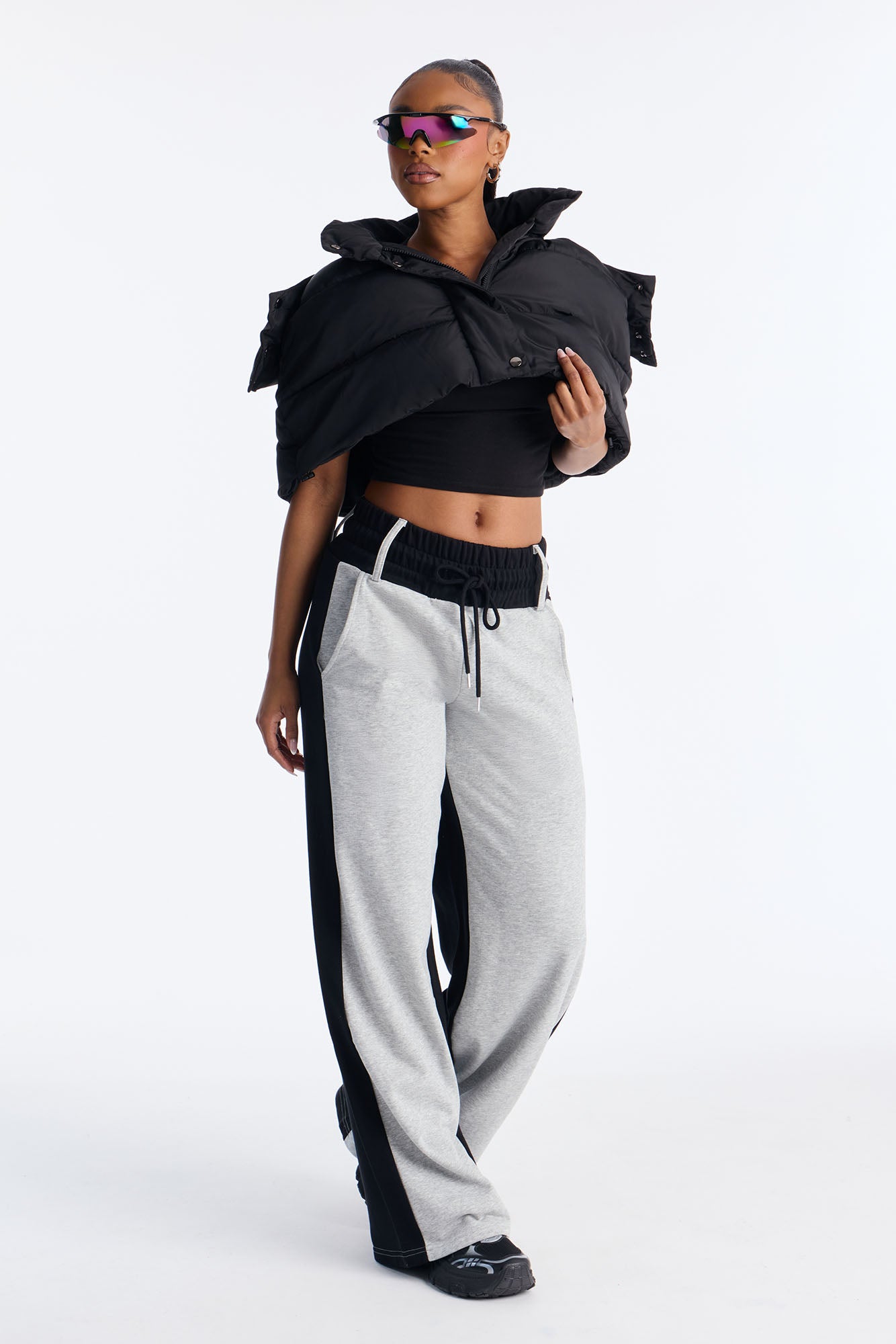 Never Basic Lounge Pant - Heather/Combo
