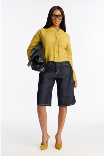 Good On You Cardigan - Yellow