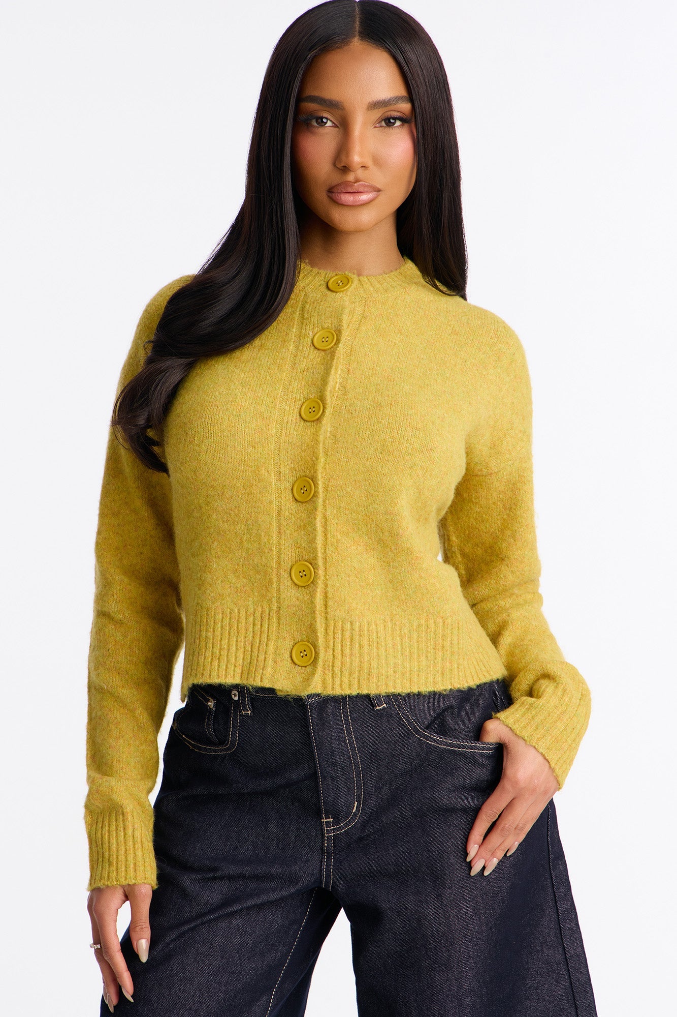 Good On You Cardigan - Yellow