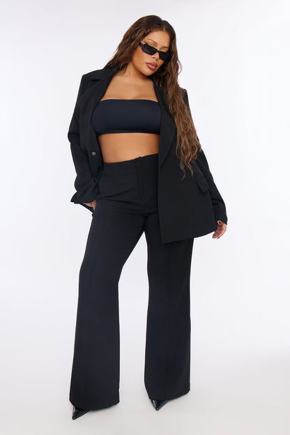 Jessica Flare Trouser Pant 32″ - Black