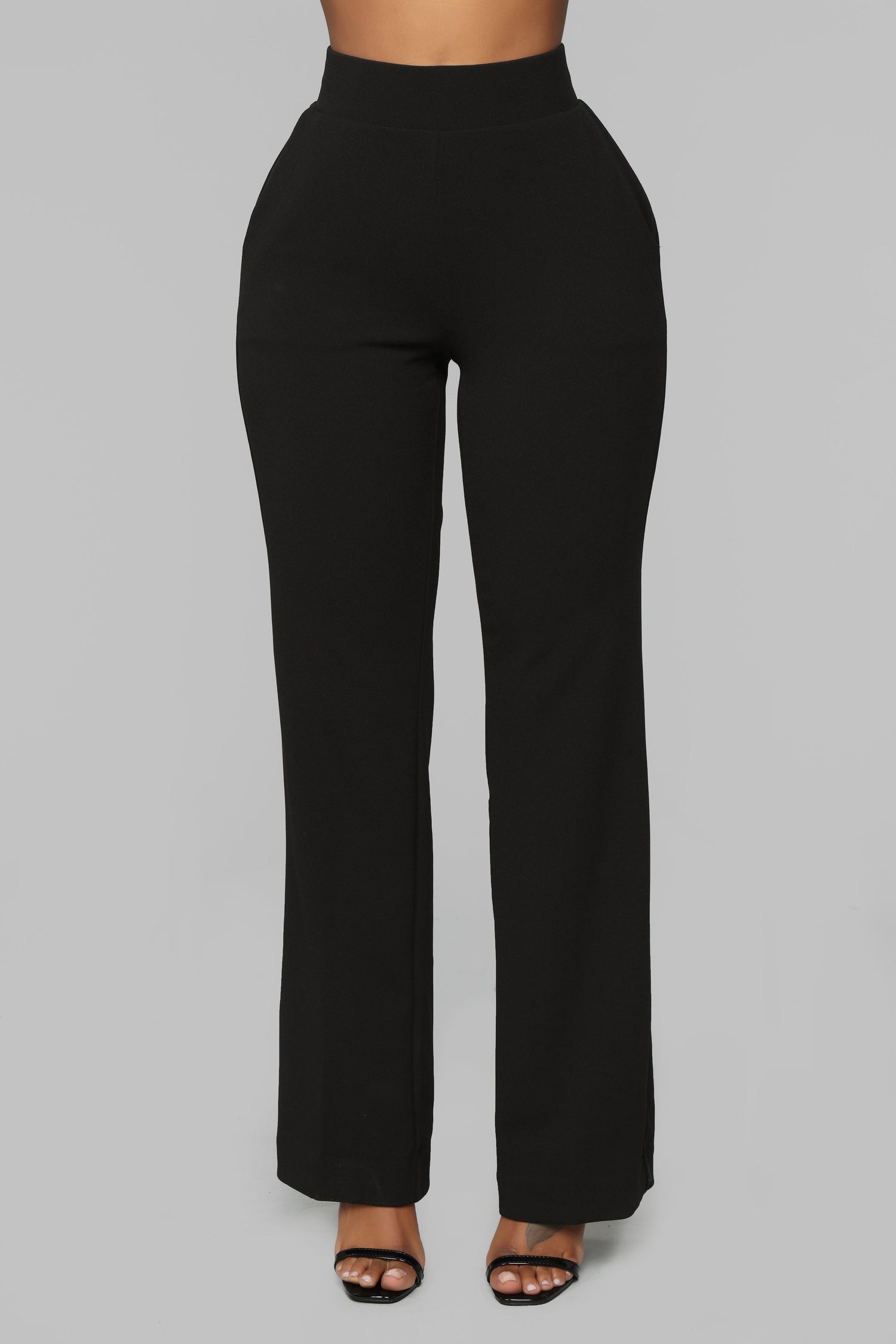 Celine Aria Wide Leg Pants - Black