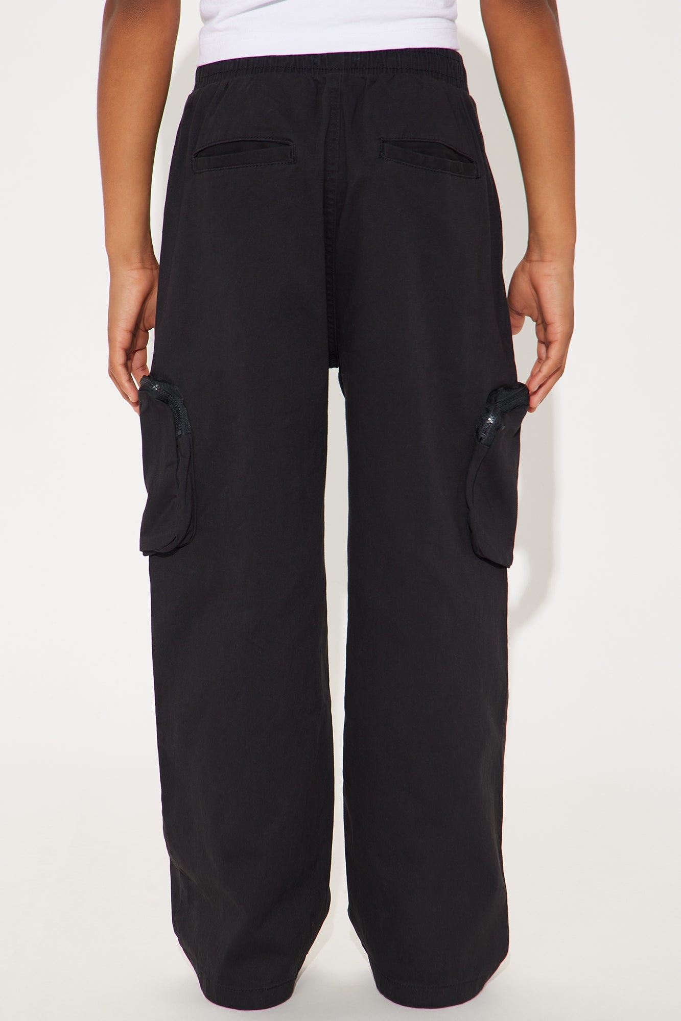 Mini Cody Cargo Twill Pant - Black