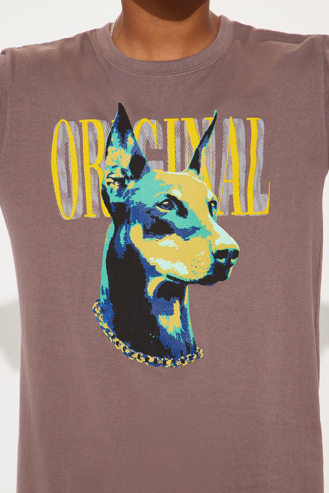 Mini Original Dobermann T-Shirt - Brown