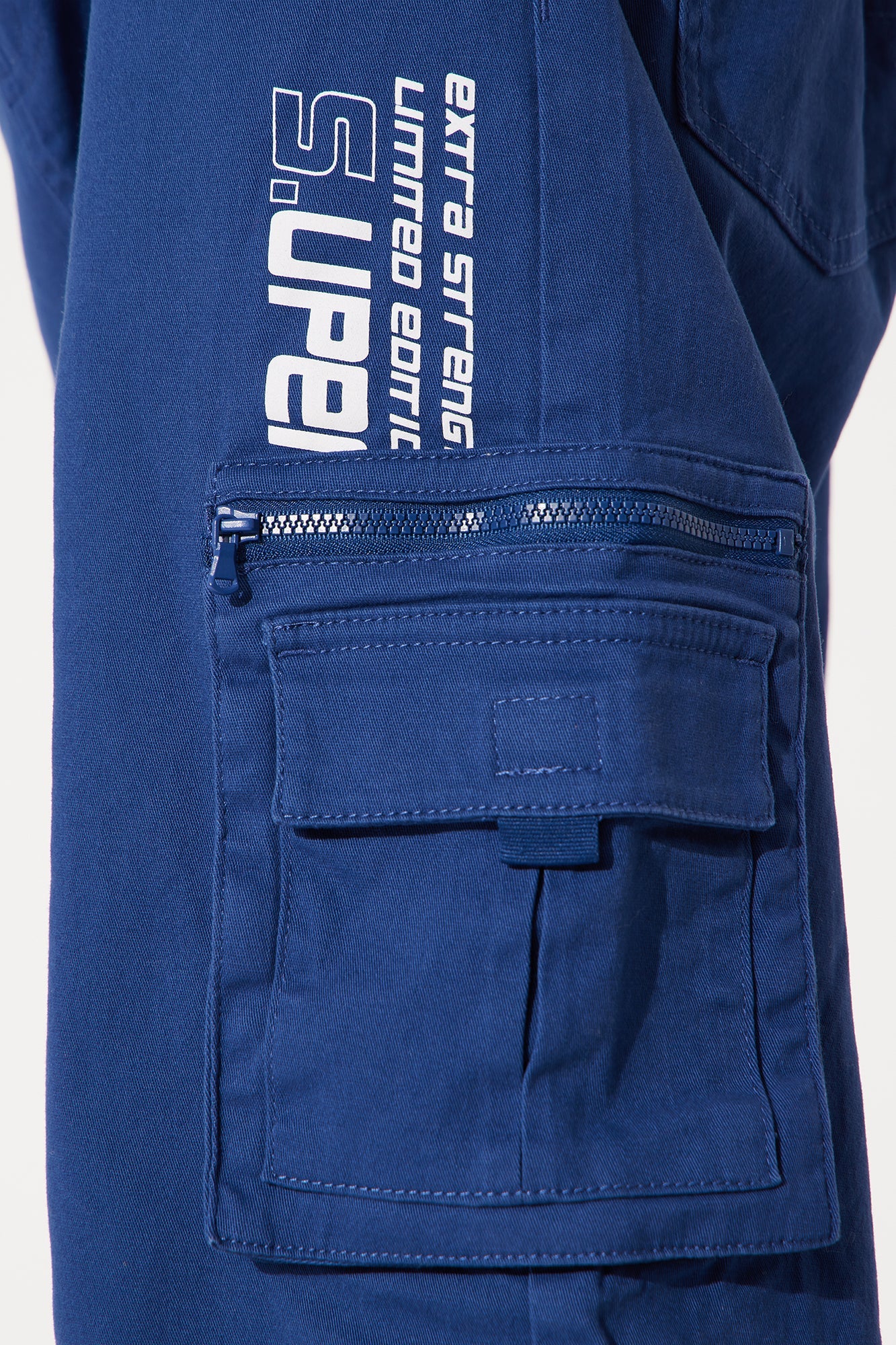 Mini Walk With Me Cargo Twill Pant - Navy