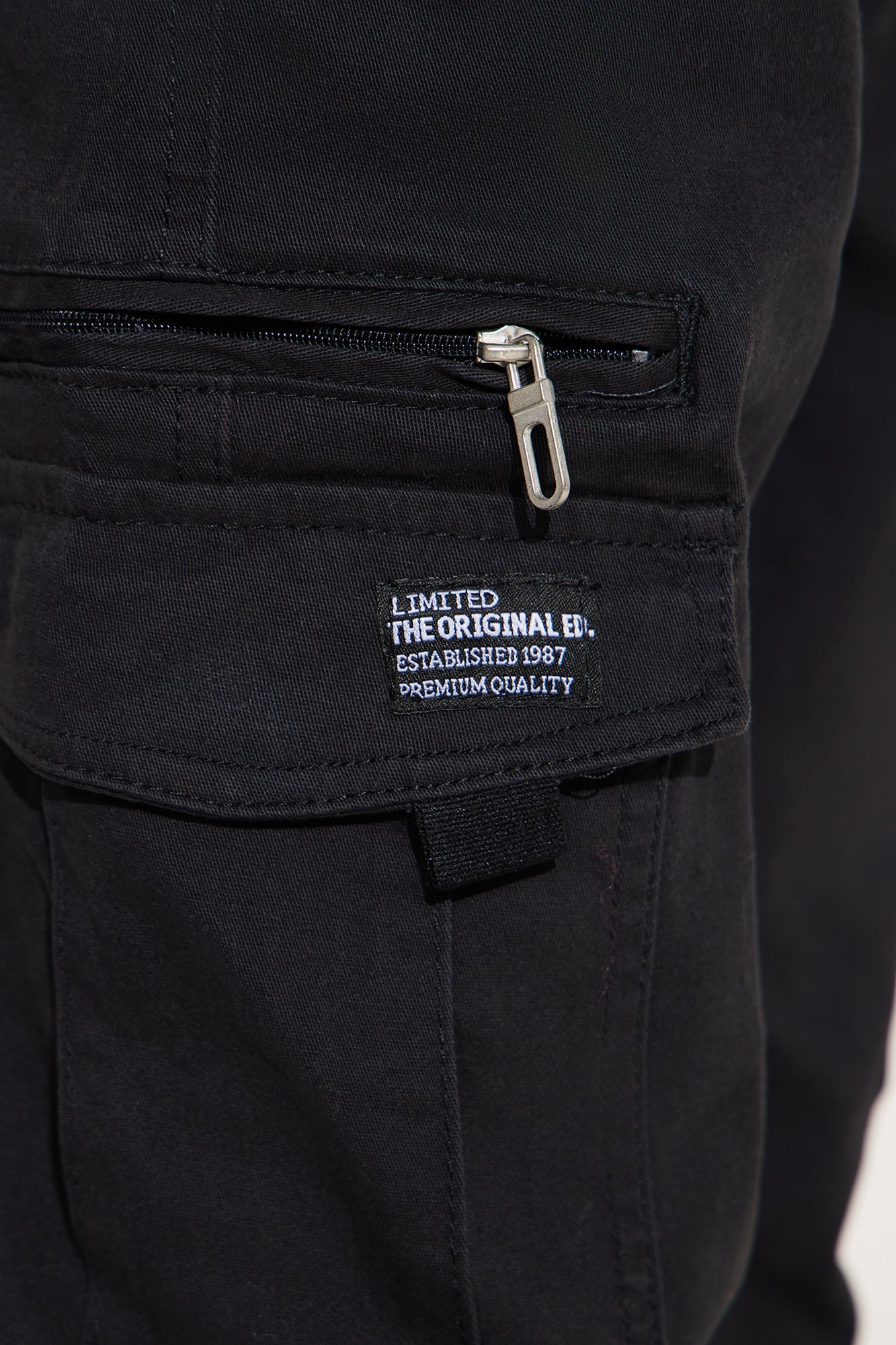 Mini Jordan Cargo Jogger Twill Pant - Black