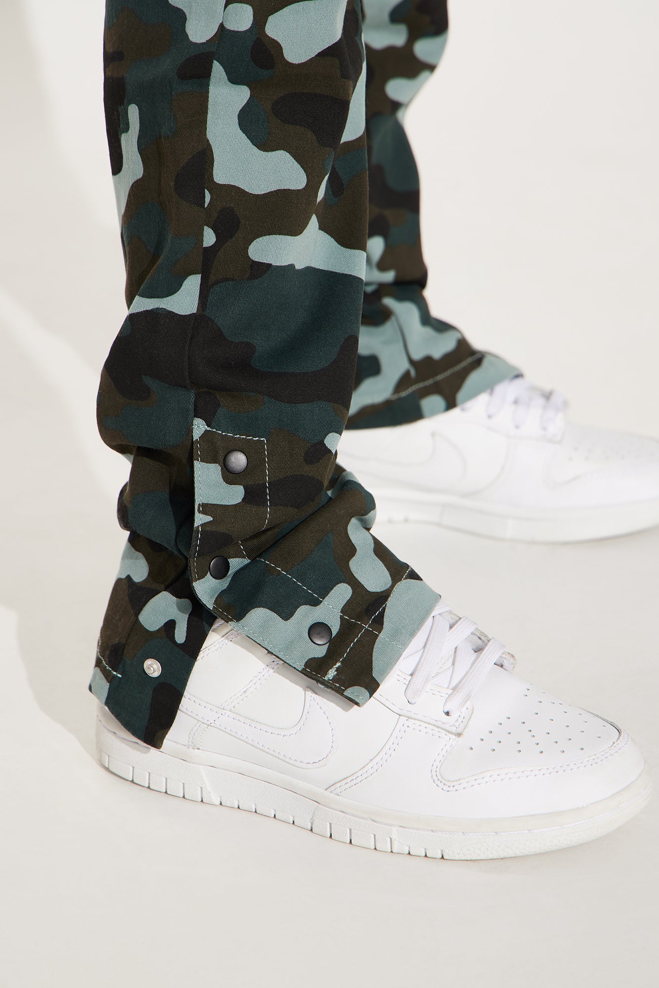 Mini Next Level Camo Print Cargo Twill Pant - Camouflage