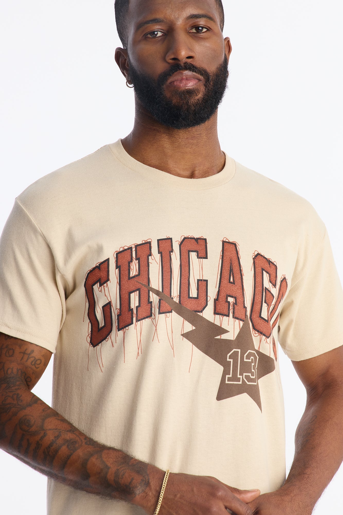 Chicago Rising Star Short Sleeve Tee - Sand