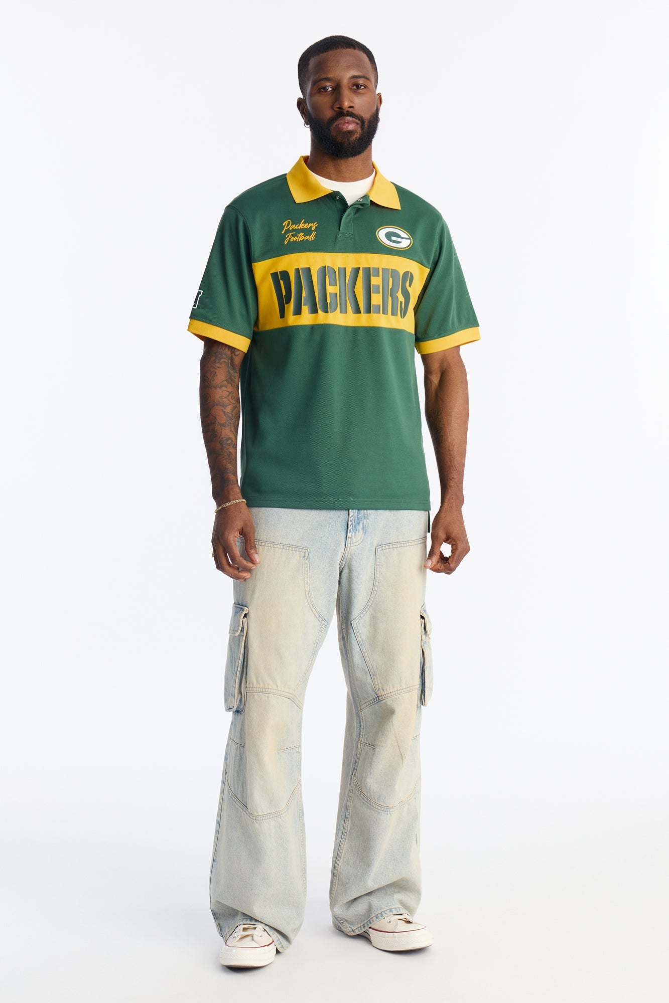 Packers Soccer Polo - Green