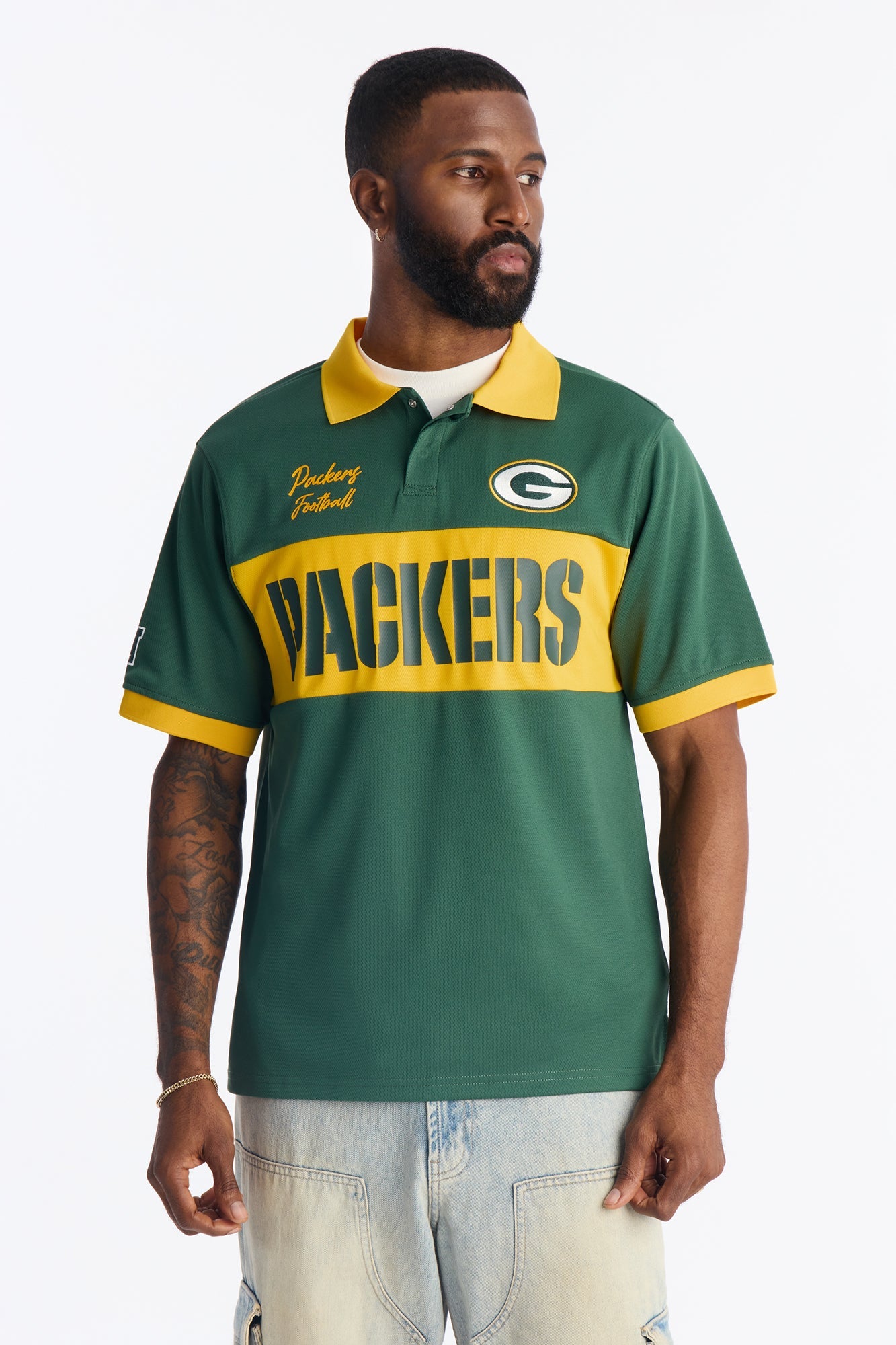 Packers Soccer Polo - Green