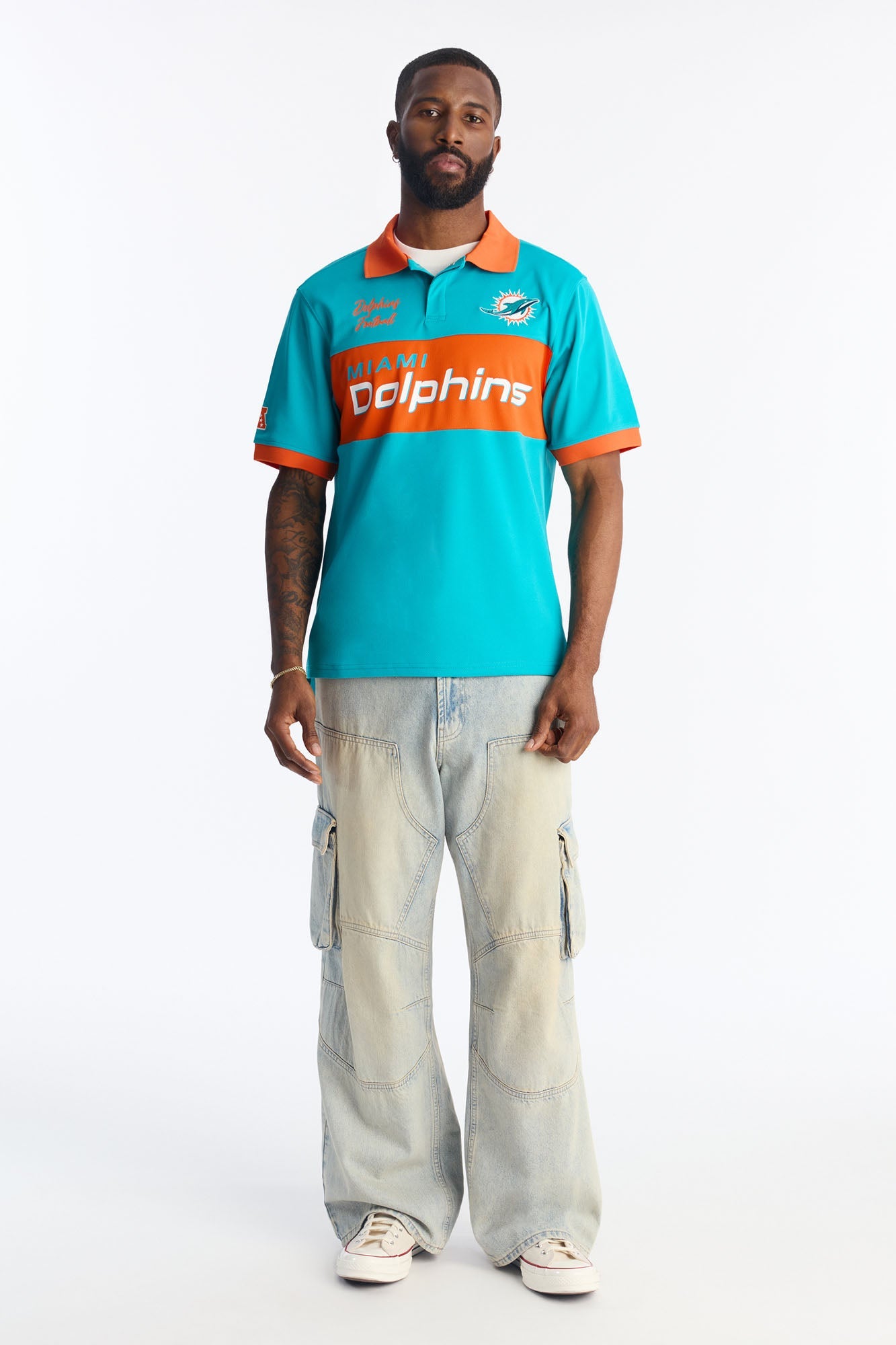 Dolphins Soccer Polo - Teal