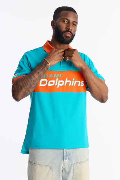 Dolphins Soccer Polo - Teal