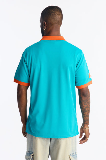 Dolphins Soccer Polo - Teal