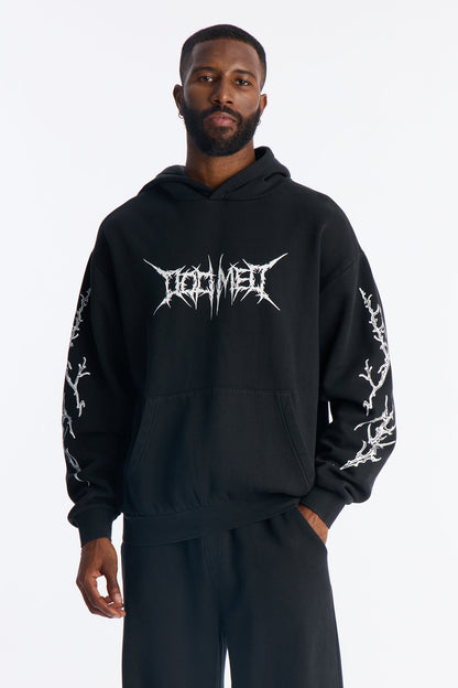 Doomed To Win Hoodie - Charcoal