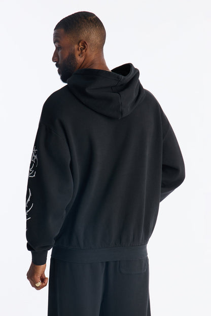 Doomed To Win Hoodie - Charcoal