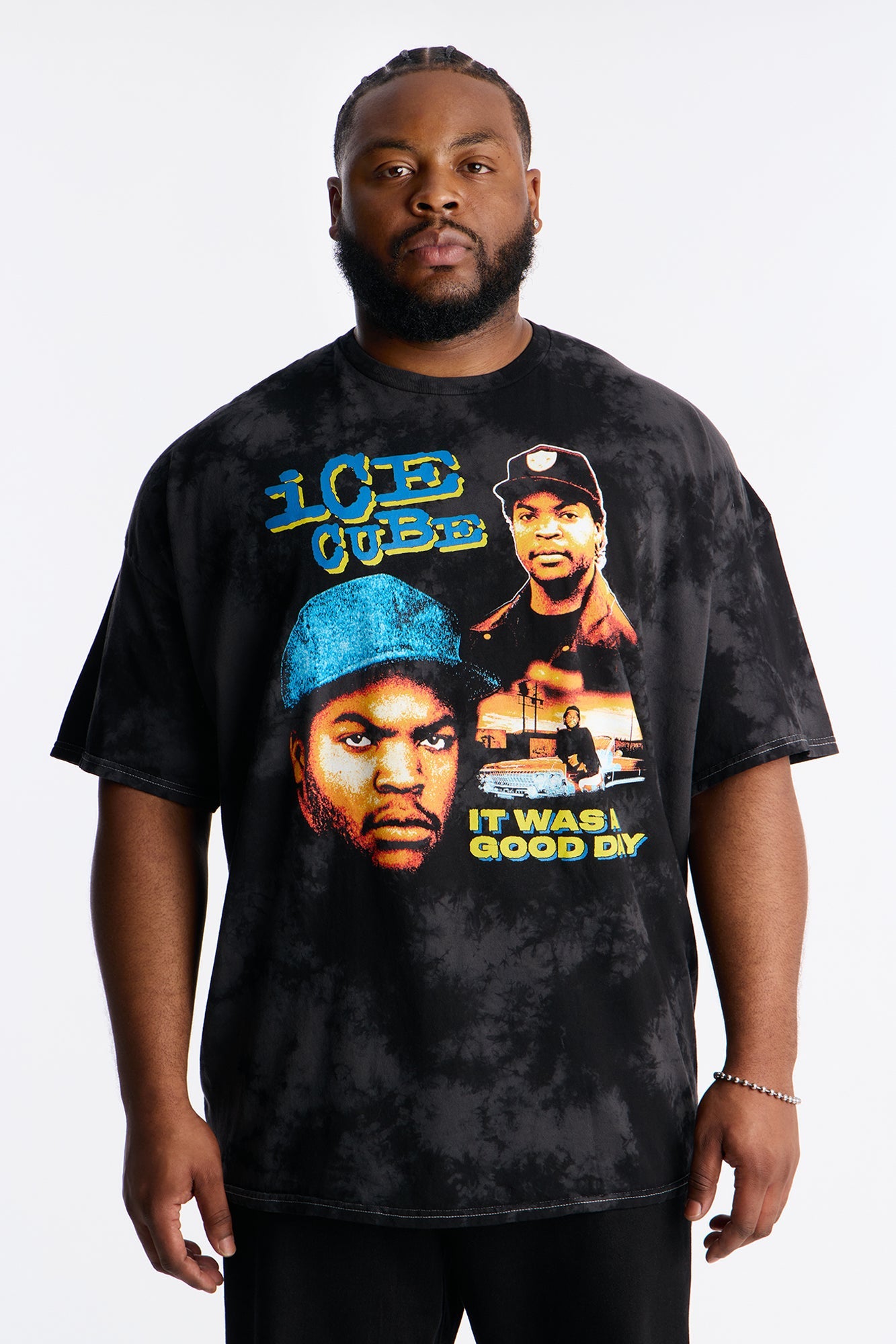 Ice Cube Outlaw Most Wanted Short Sleeve Tee - Black Wash